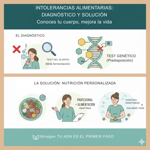 Un kit de test genético de saliva, representando una forma moderna de diagnóstico.