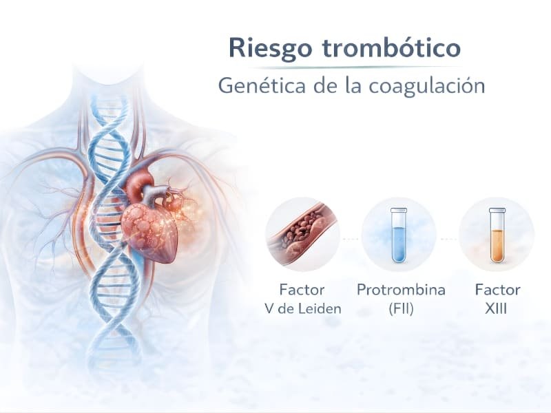 Riesgo trombótico y genética de coagulación