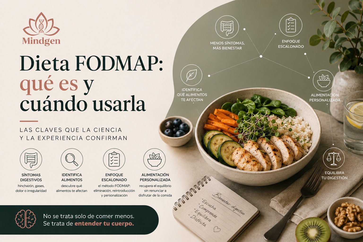 Dieta FODMAP: qué es, cuándo usarla y por qué no debe hacerse sin control
