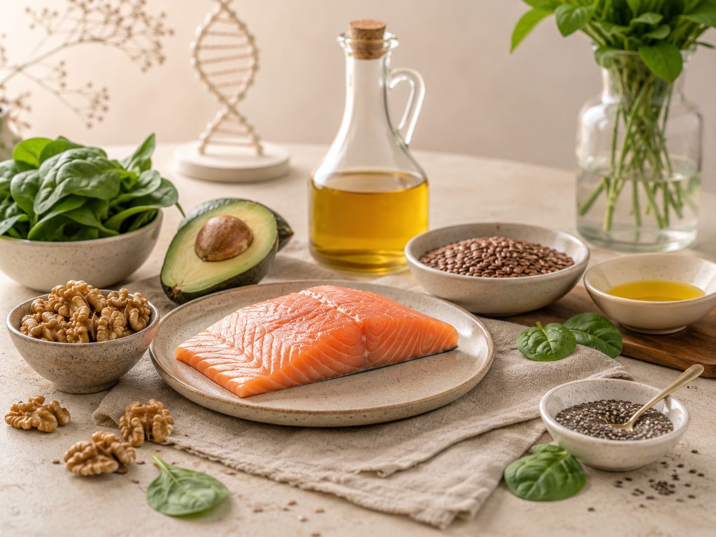 Omega 3, genética nutricional y metabolismo de grasas en MindGen