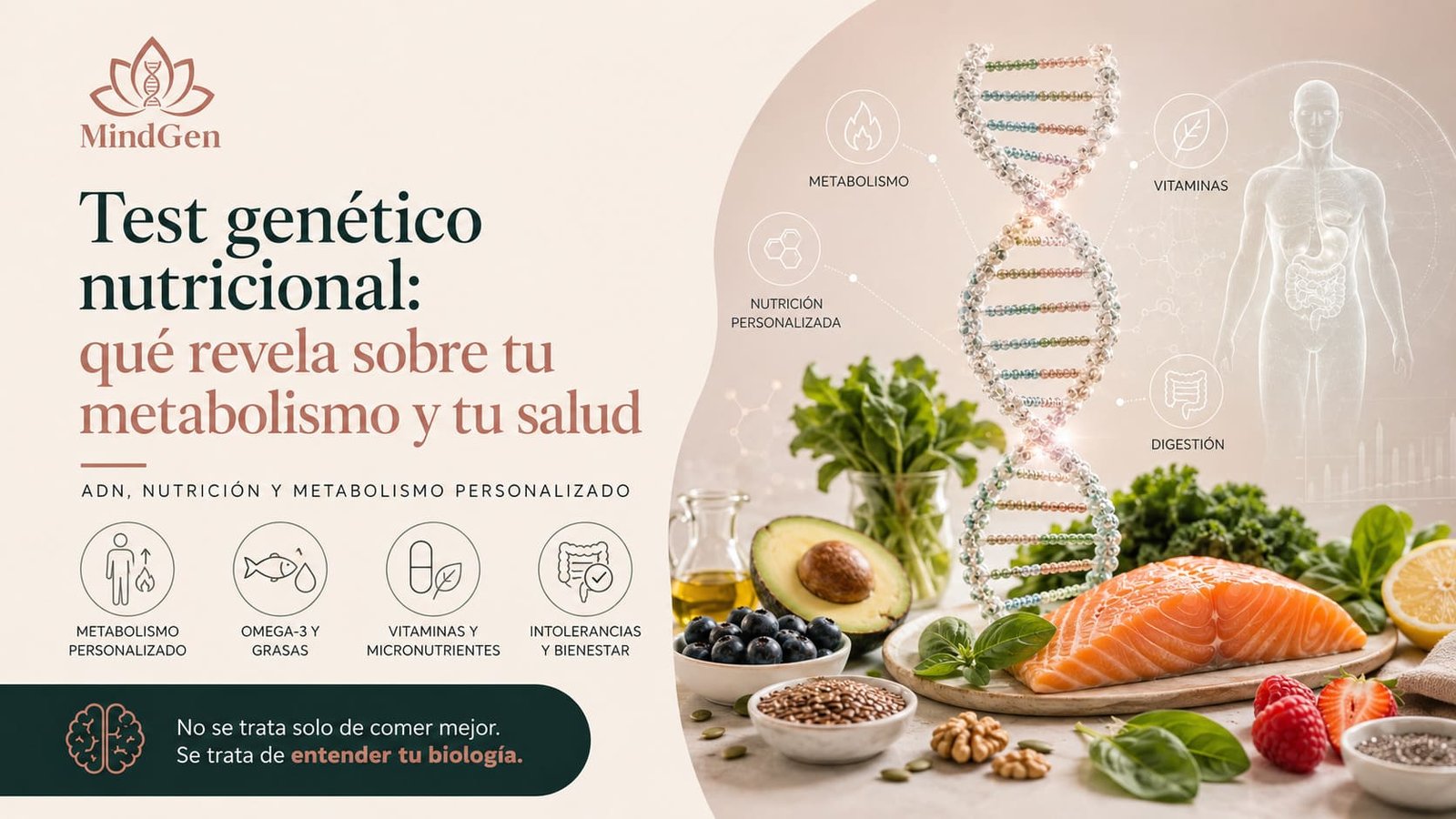 Test Genético Nutricional: qué revela sobre tu metabolismo y tu salud