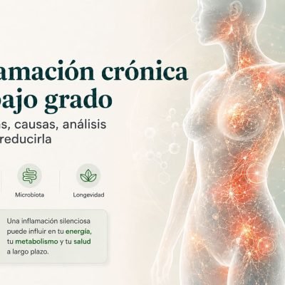 Inflamación crónica de bajo grado: síntomas, causas, análisis y cómo reducirla