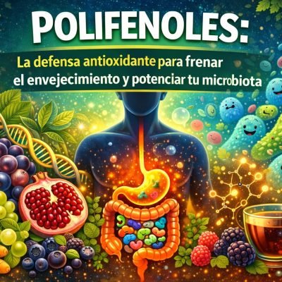 Polifenoles: La defensa antioxidante para frenar el envejecimiento y potenciar tu microbiota