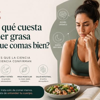 Por qué te cuesta perder grasa aunque comas bien: la respuesta está en tu metabolismo