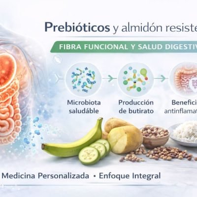 Prebióticos y almidón resistente: cómo alimentar tu microbiota y transformar tu salud intestinal